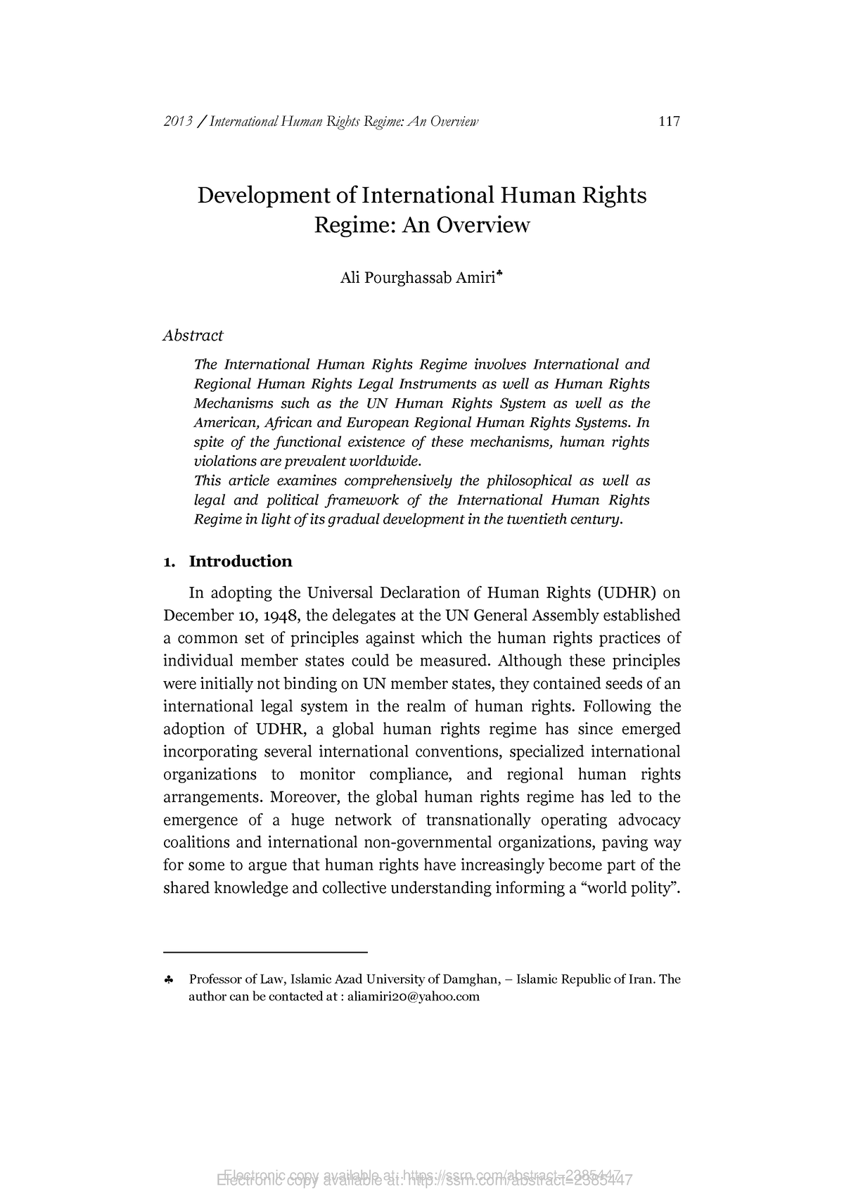 research articles human right