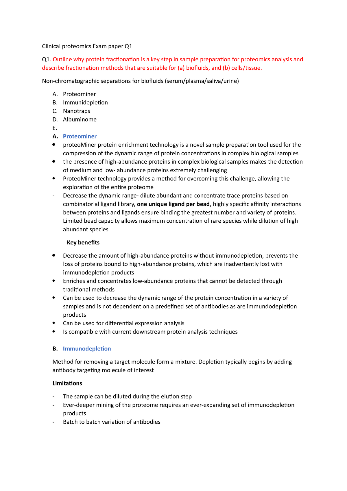 Sample Practice Exam May 2018, Questions And Answers - Clinical 