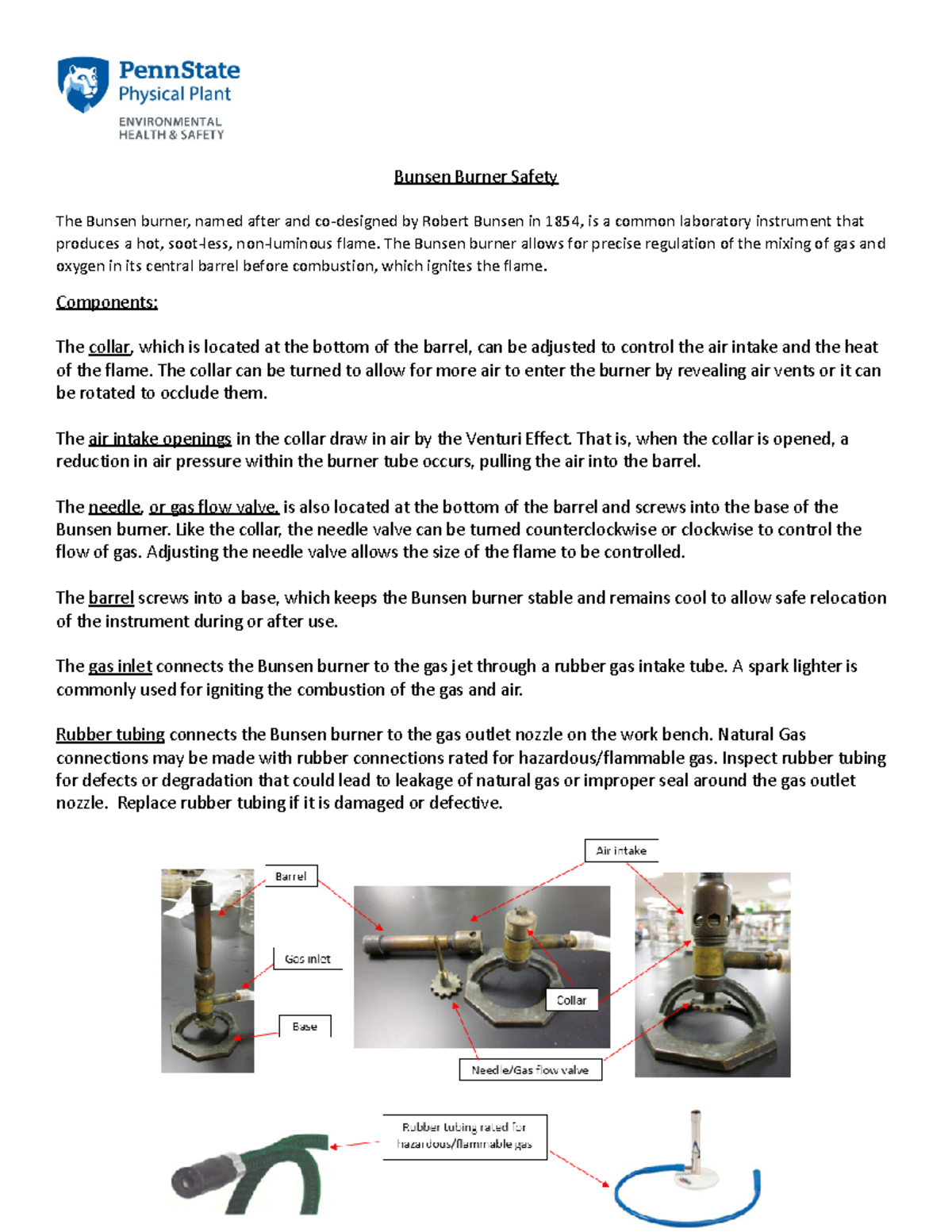Bunsen burner safety2018 Bunsen Burner Safety The Bunsen burner
