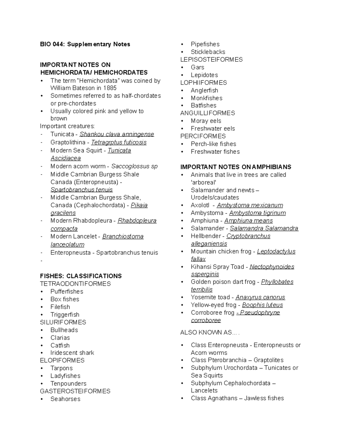 Supplementary-Notes - Supplementary notes - BIO 044: Supplementary ...