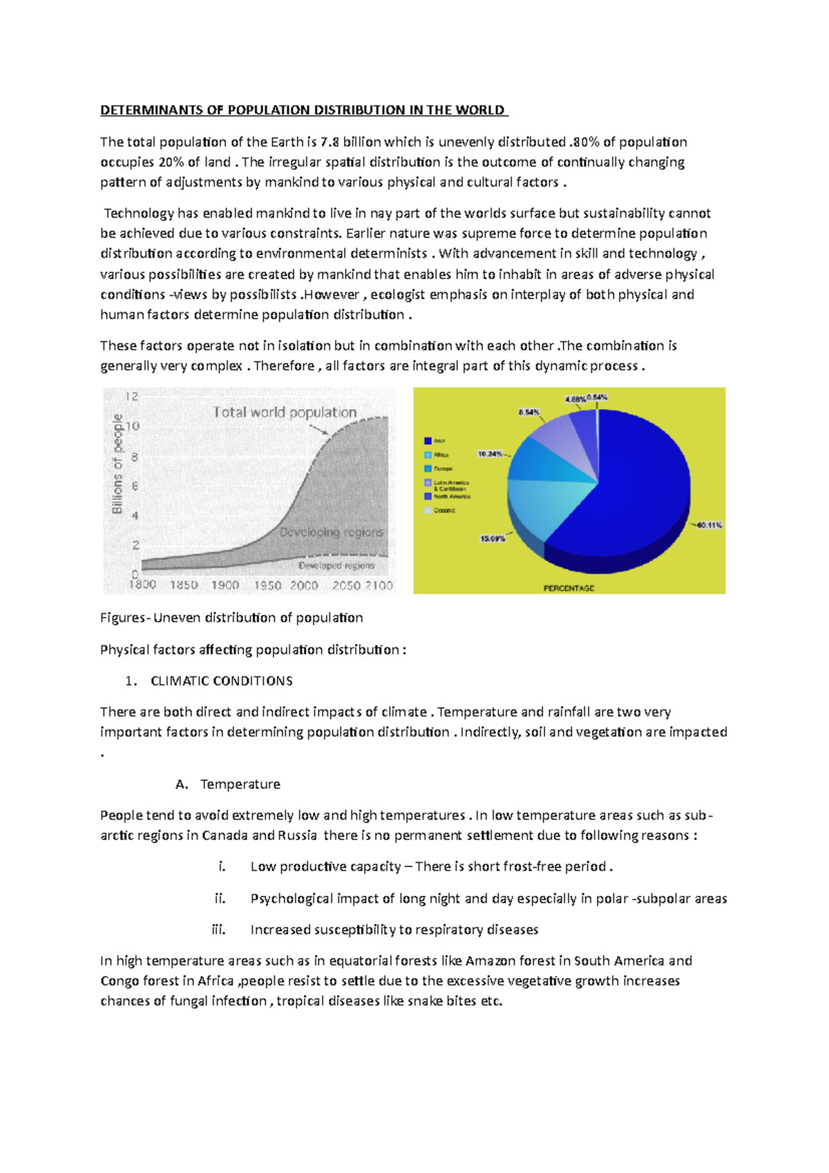 determinants-of-population-distribution-in-the-world-determinants-of