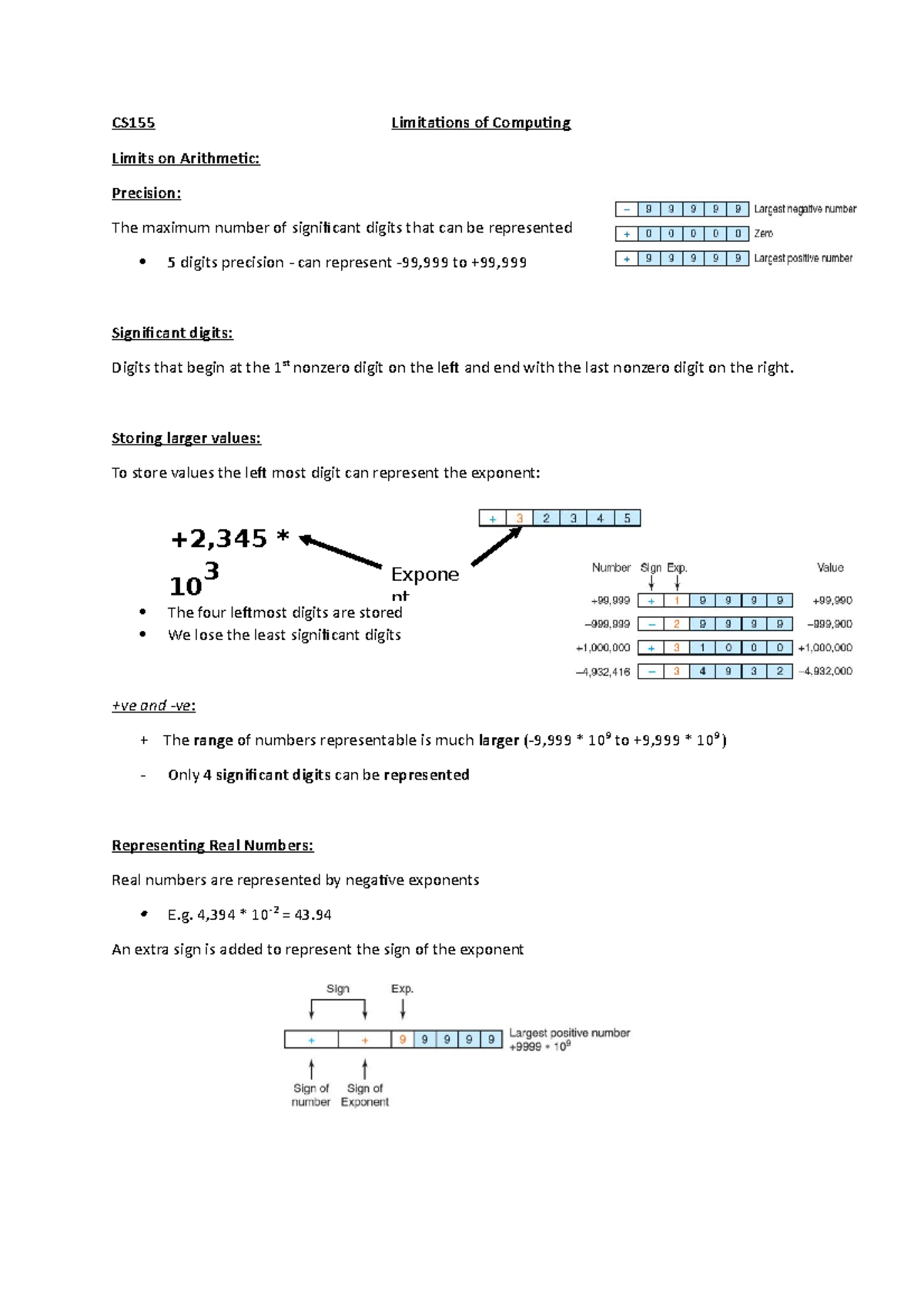 Limitations of Computing Limits on Arithmetic - Studocu