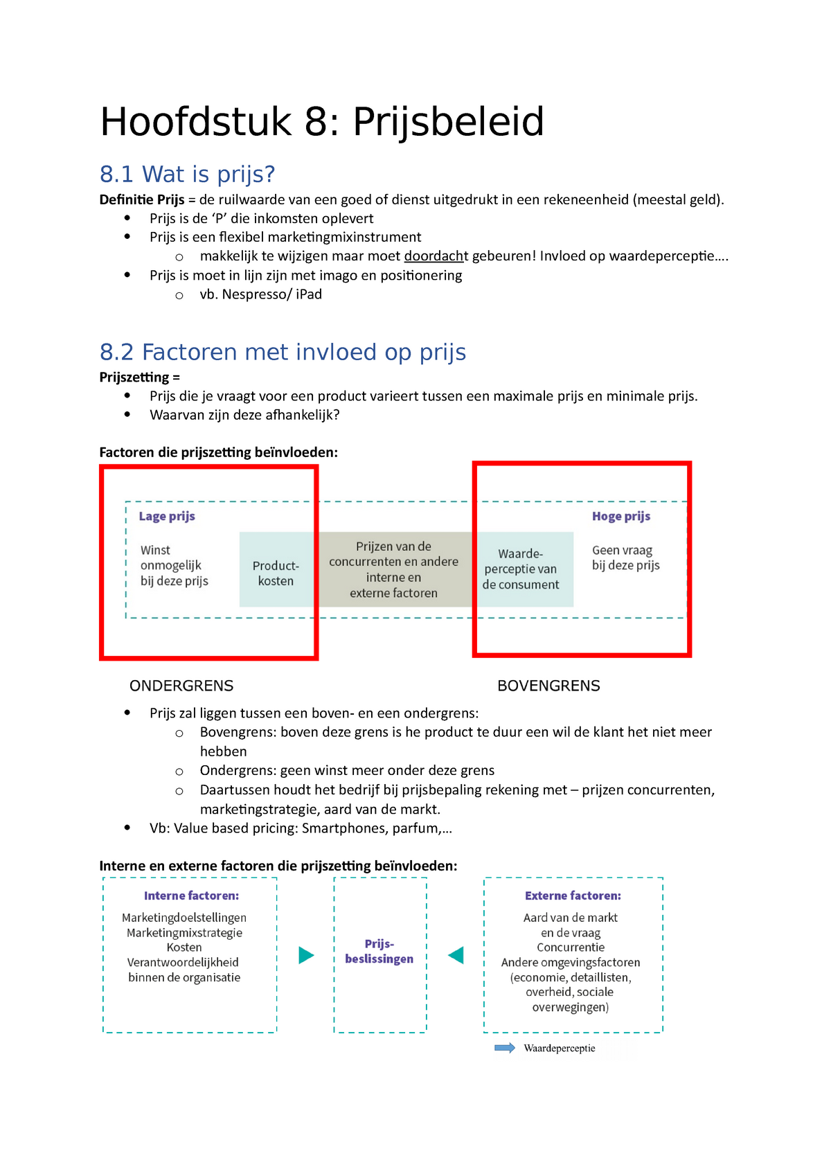 Marketingmanagement En Marketing Communicatie - Hoofdstuk 8 ...