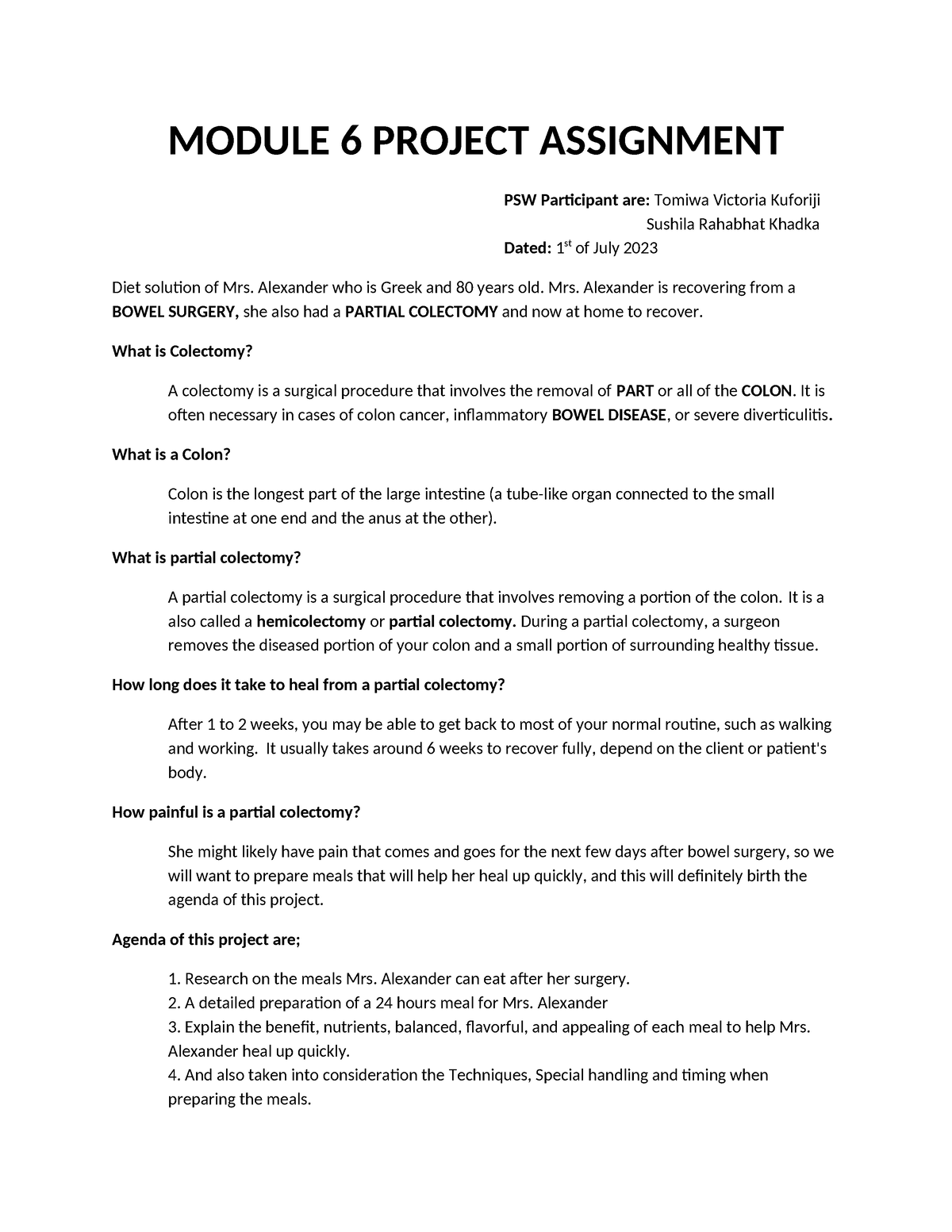 psw module 6 assignment part 2 answers pdf