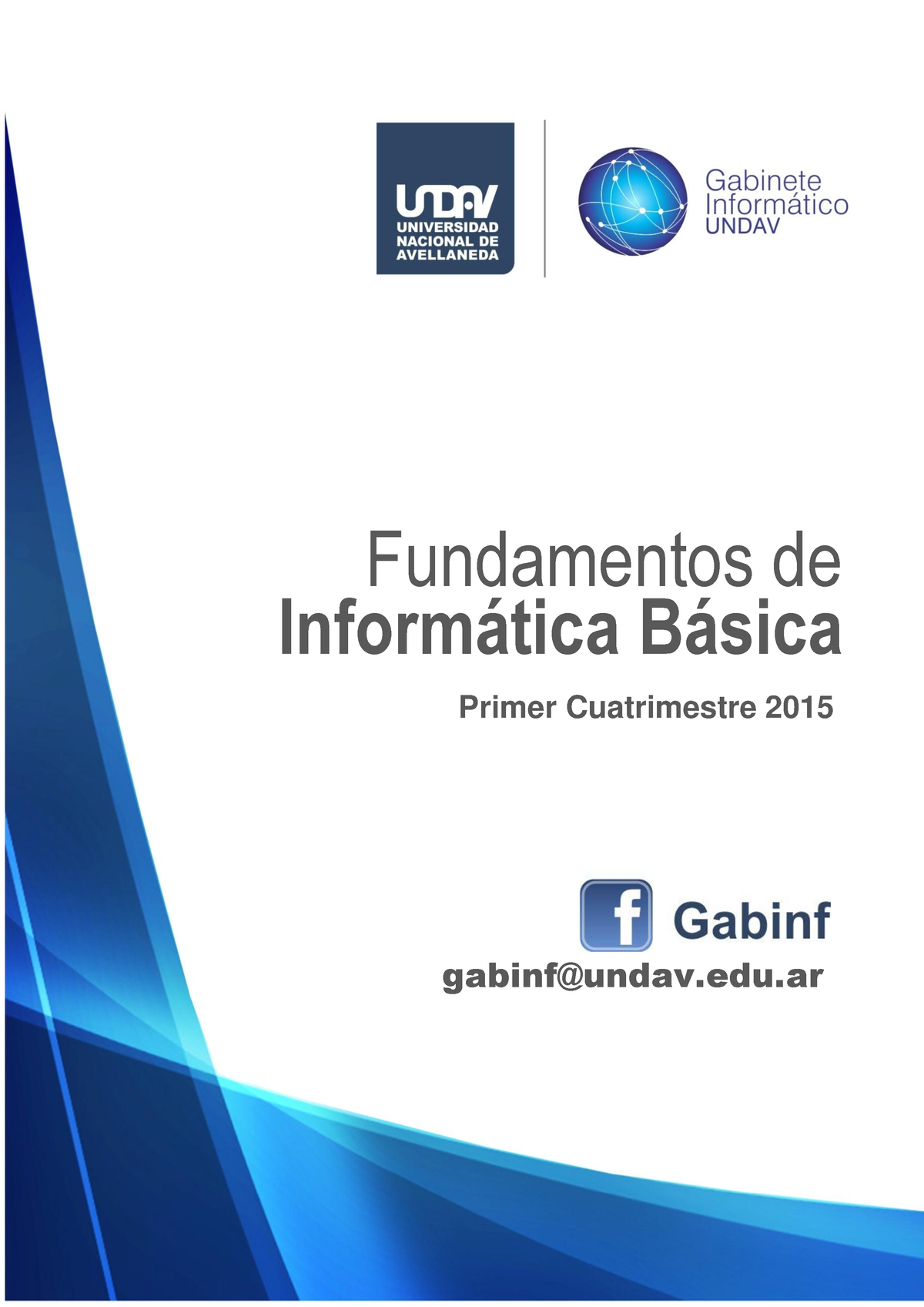 Apunte Informatica Basica - Fundamentos De Informática Básica Gabinf ...