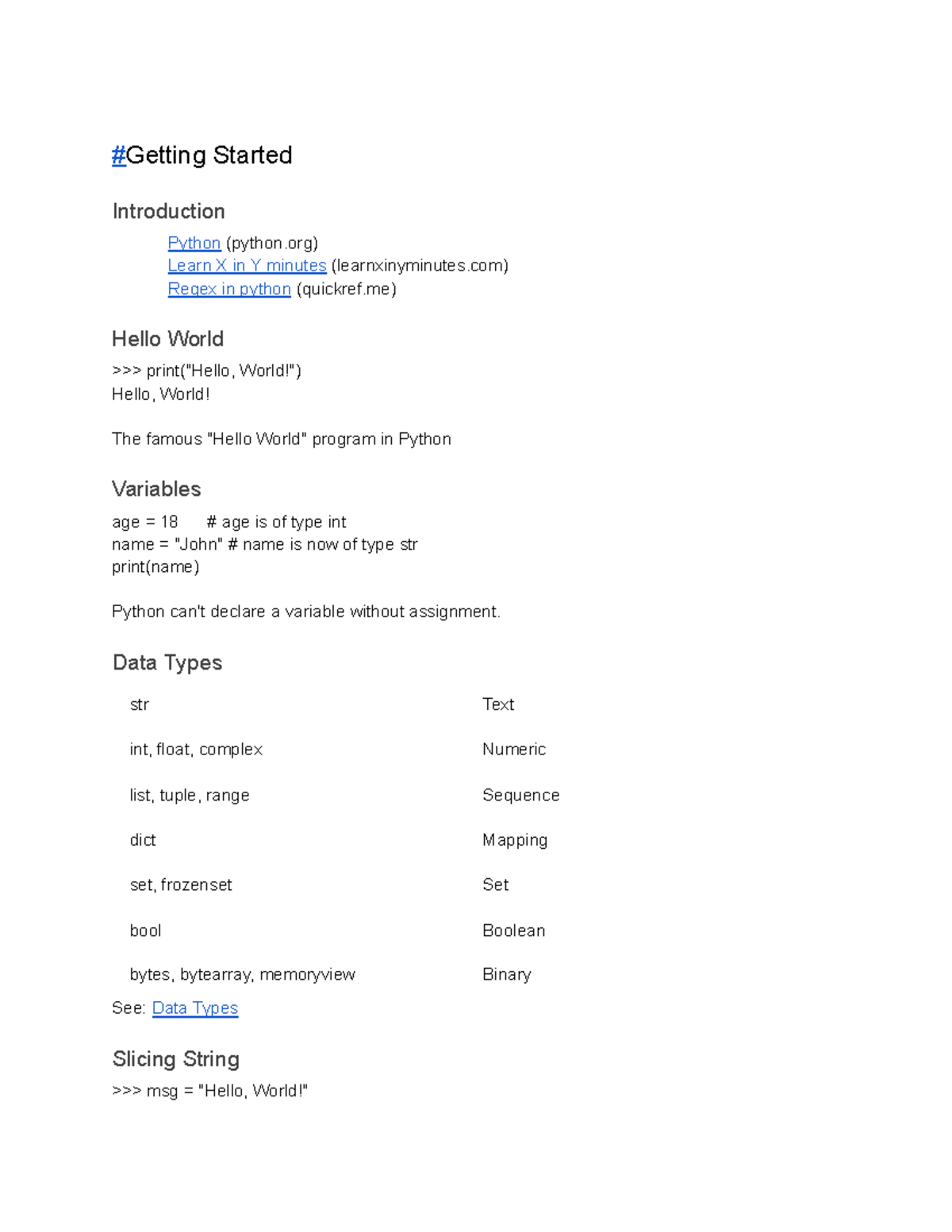 Python Basics - #Getting Started Introduction Python (python) Learn X ... image.