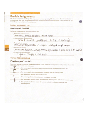 BIOL 430: Advanced Human Anatomy and Physiology I; Unit 1 - Cell Review ...