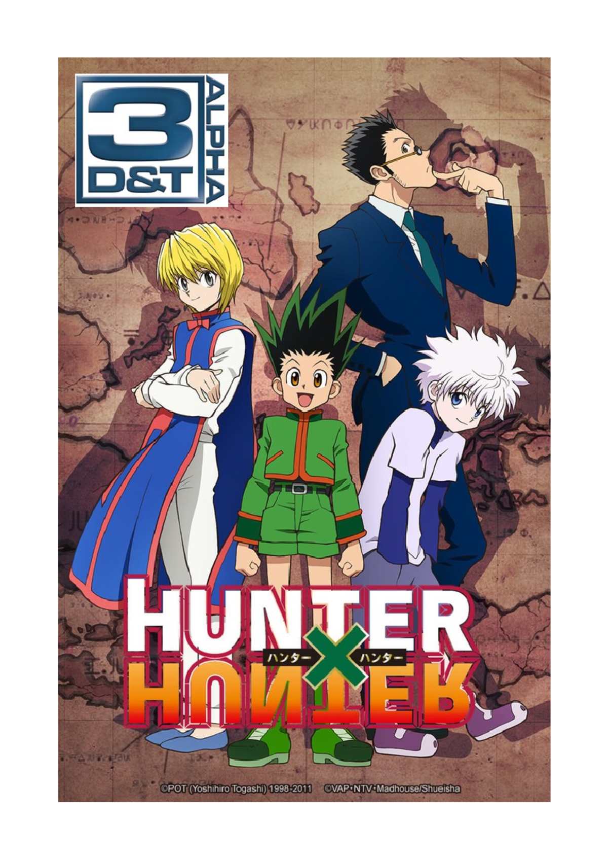 3dt alpha hunter x hunter biblioteca elfica - Adaptação do anime Hunter ...