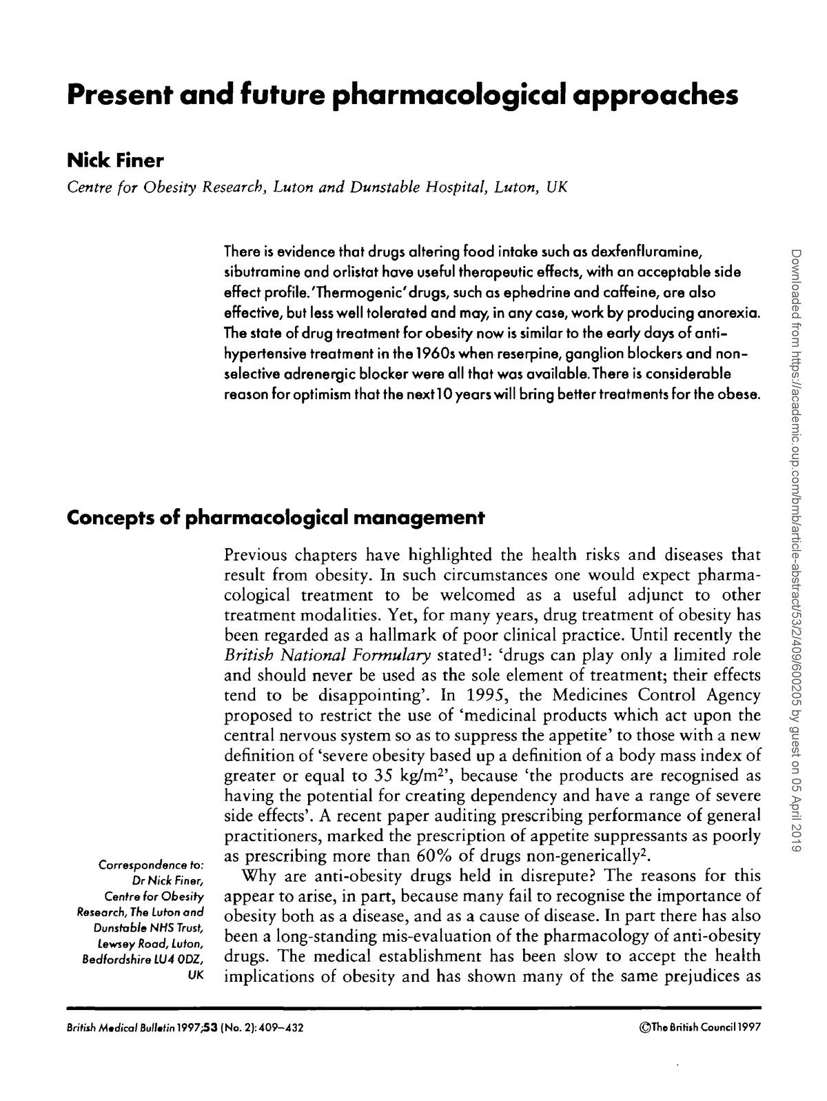 Present And Future Pharmacological Approaches ( PDFDrive ) - Present ...