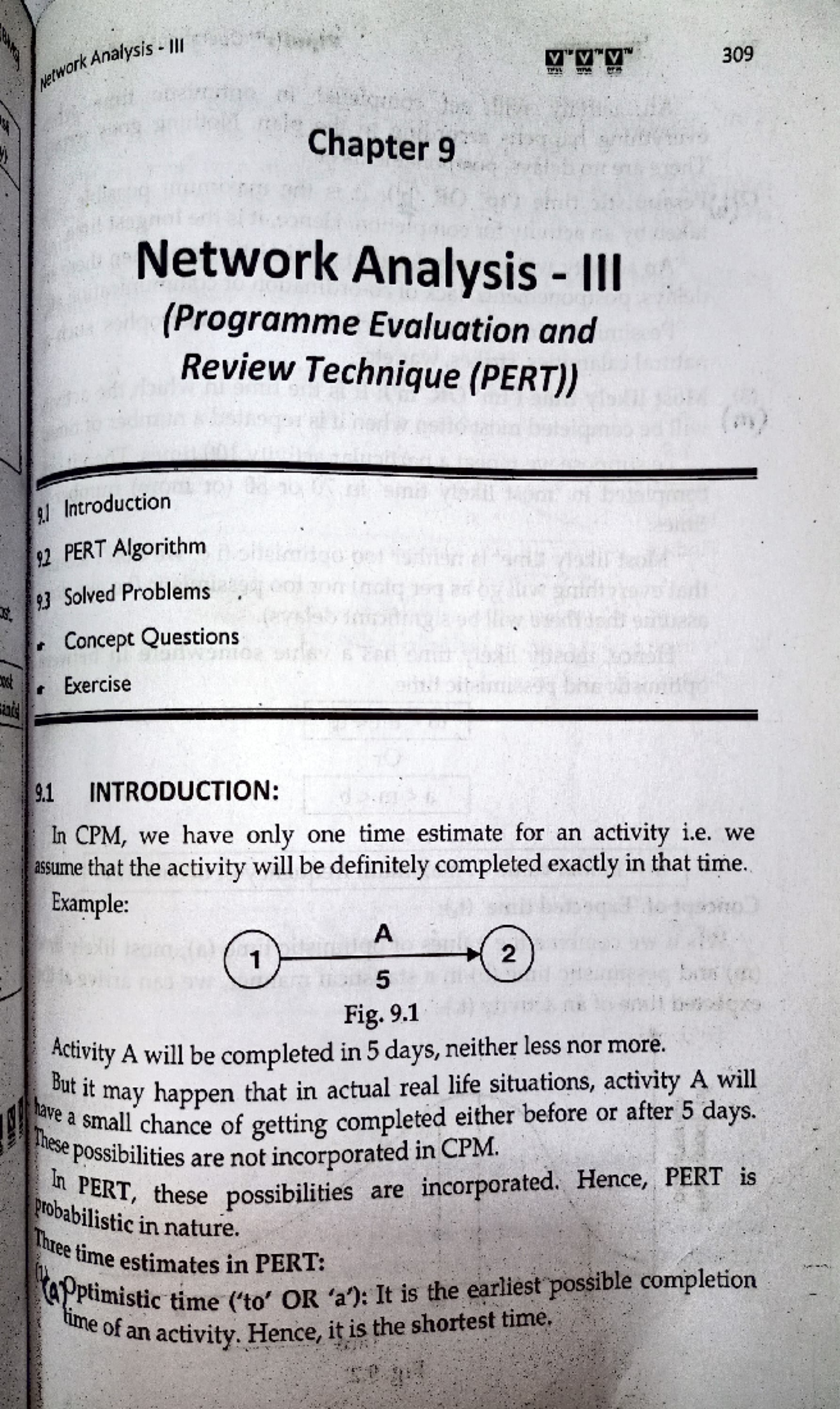 PERT Probability - PERT crashing - yetworkAnalysis II 92 91 ...