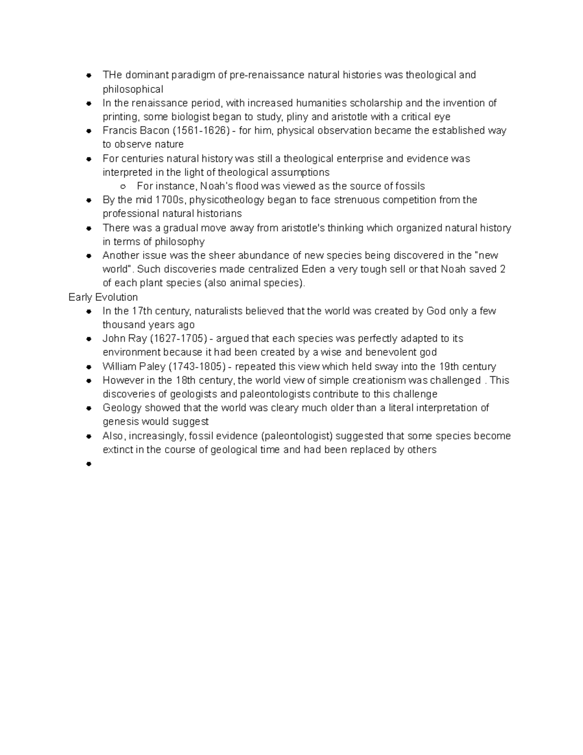 Faith and Reason Notes - THe dominant paradigm of pre-renaissance ...