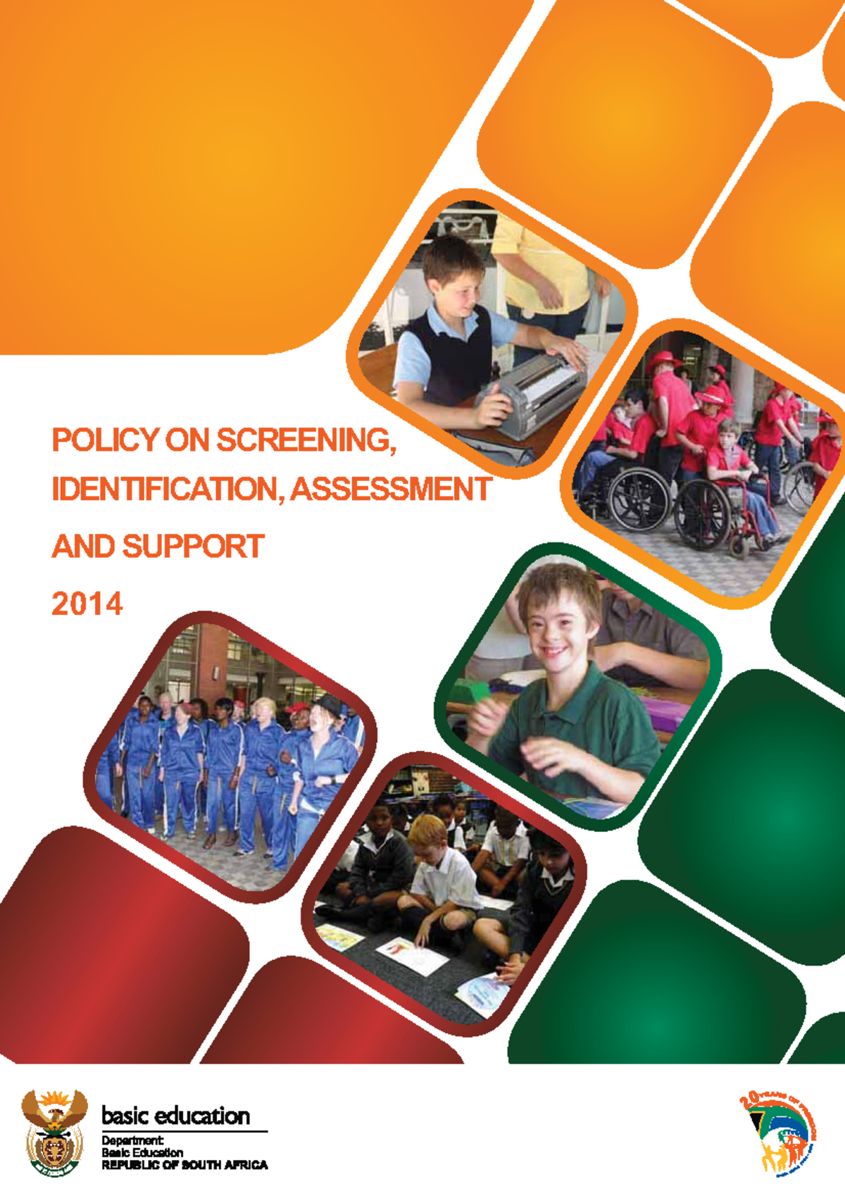 SIAS-2014 - Inclusive Education A - POLICY ON SCREENING, IDENTIFICATION ...