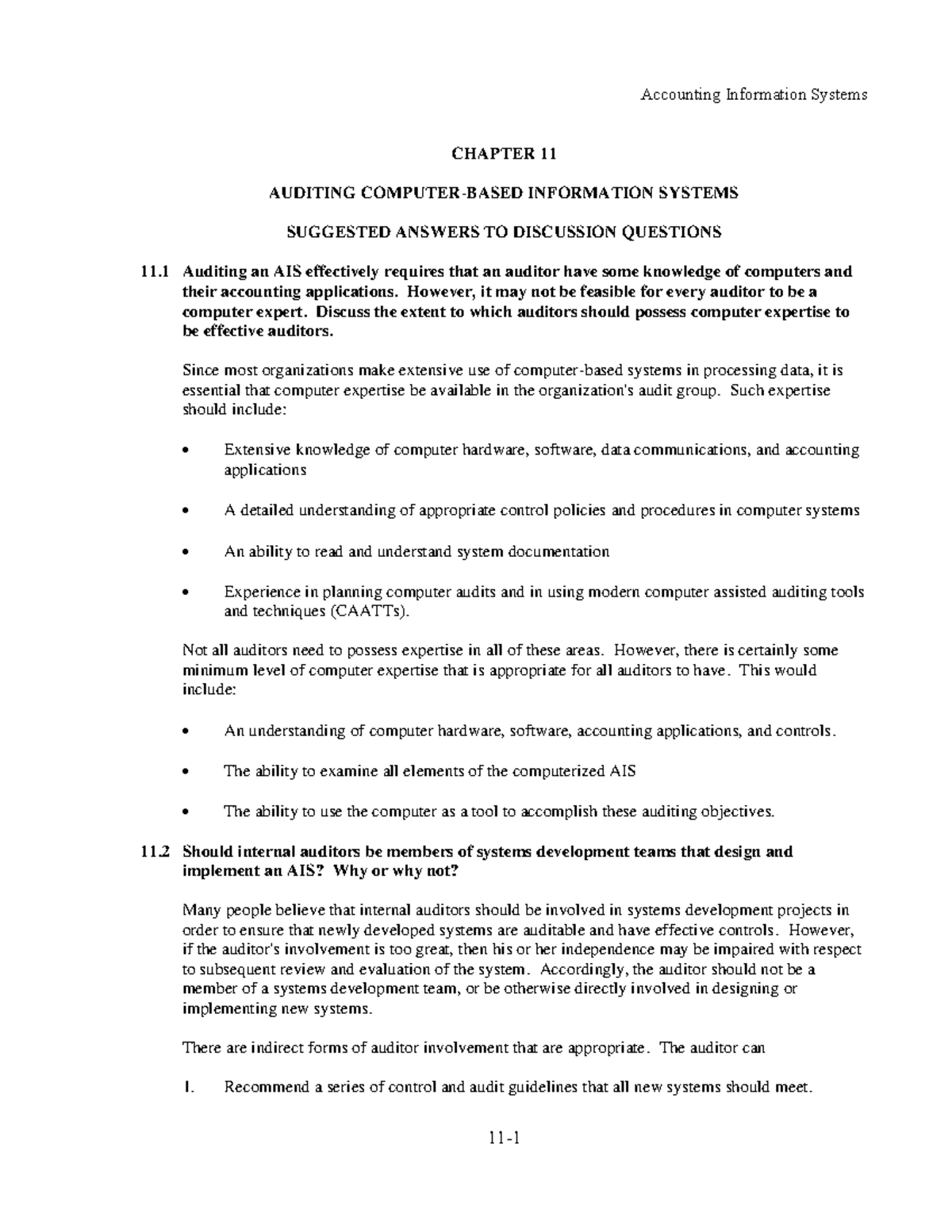 Accounting information system 12 ed romney steinbart ch 1 test bank 07 picture