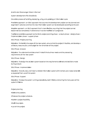 SDLC dan Use case - Catatan SDLC dan Use Case - System development life ...
