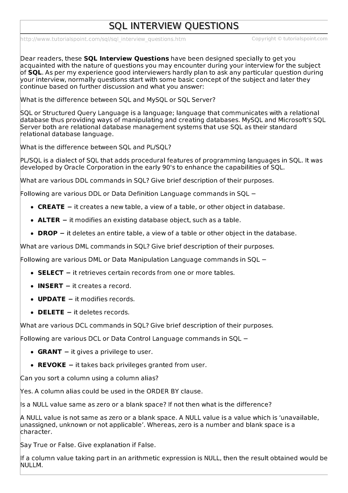 sql-interview-questions-tutorialspoint-sql-sql-interview-questions