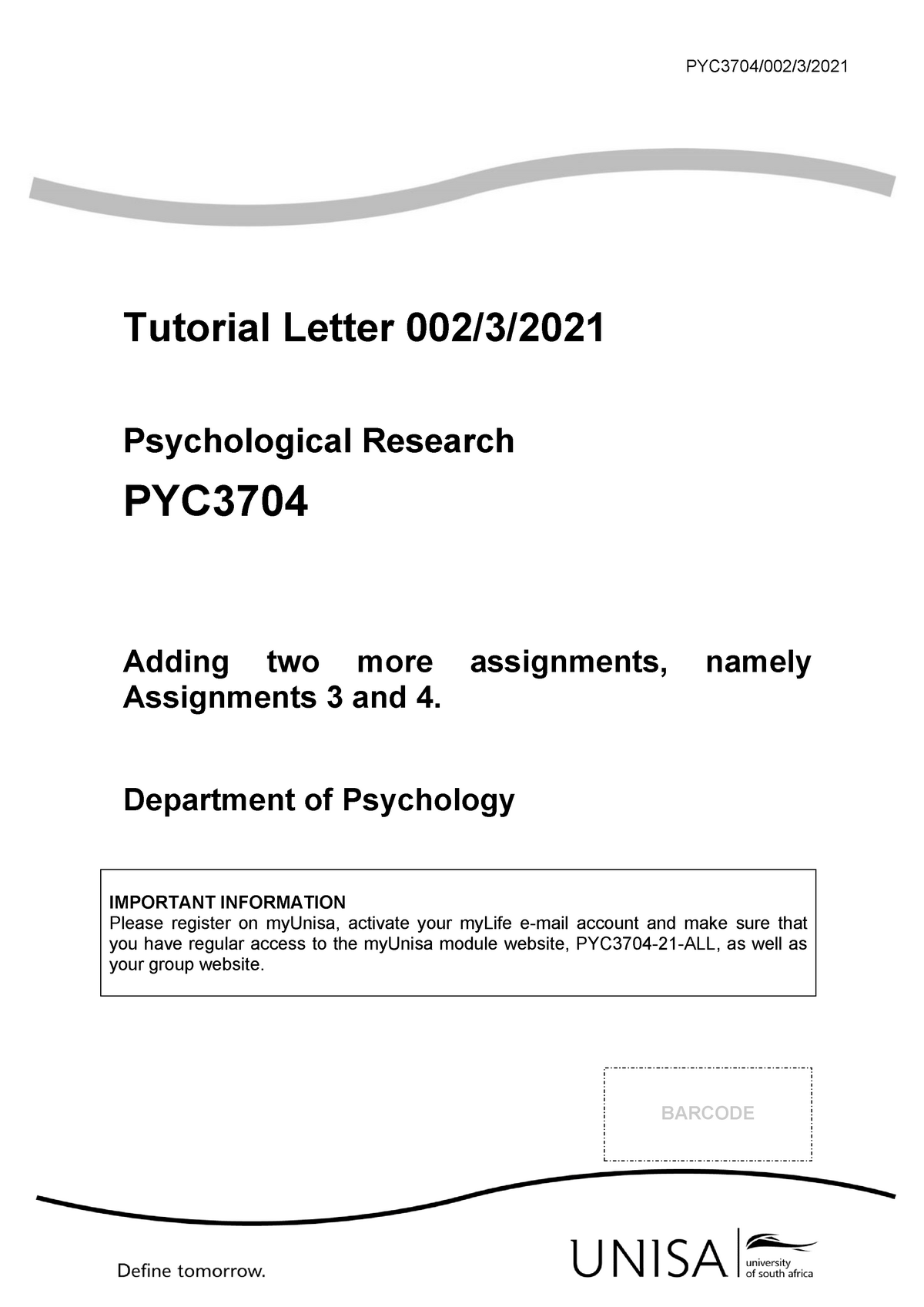 pyc3704 assignment answers 2021