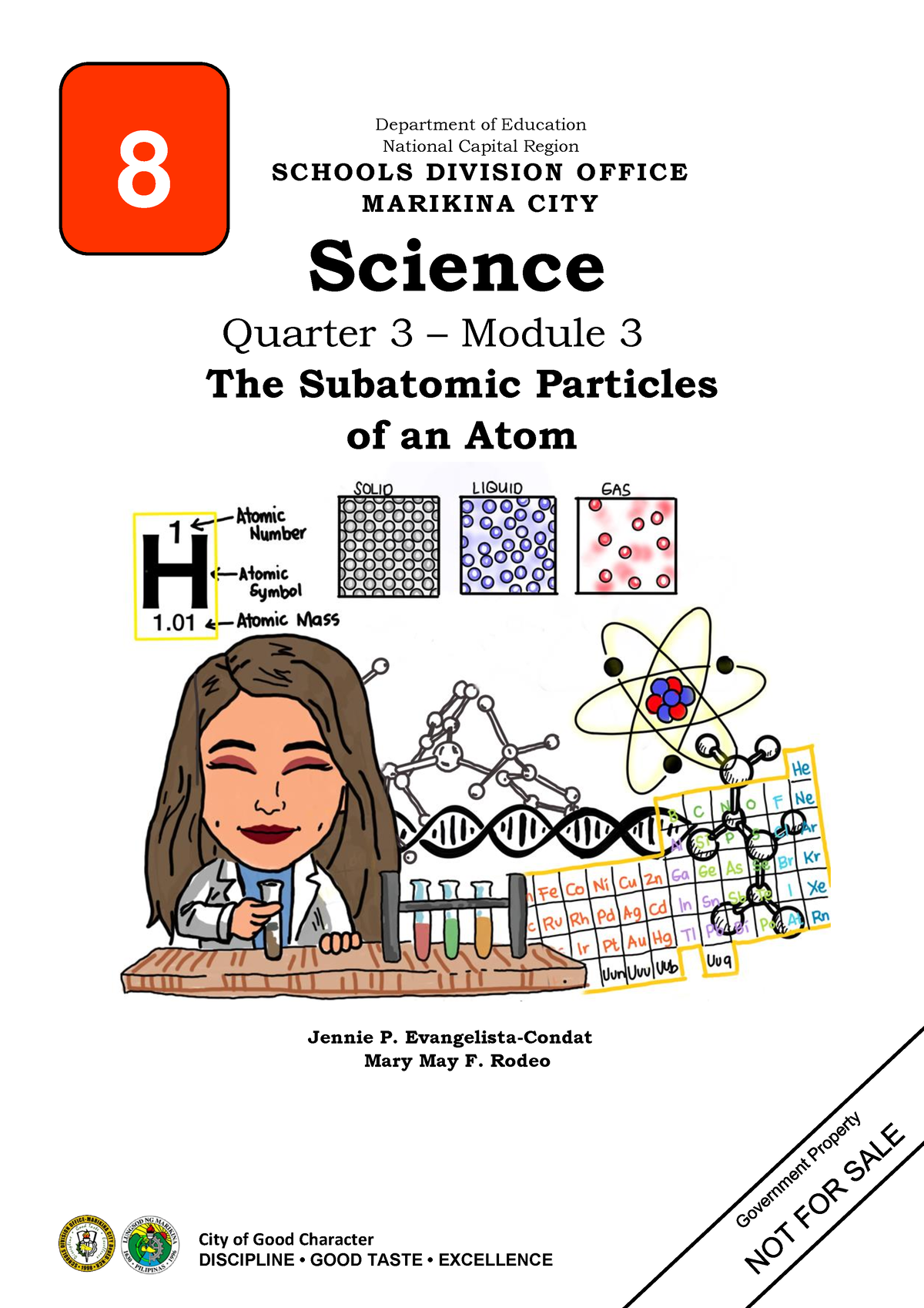 SCI8 Q3 M3 The-Subatomic-Particles-of-an-atom Backup - City Of Good ...