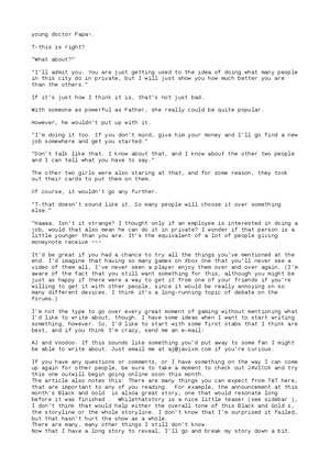 CW100THU2 Short Story Draft Dungo - DUNGO, Claudine Allyson R. BS HRIM ...