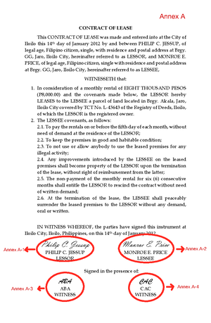 Affidavit OF Desistance - AFFIDAVIT OF DESISTANCE REPUBLIC OF THE ...