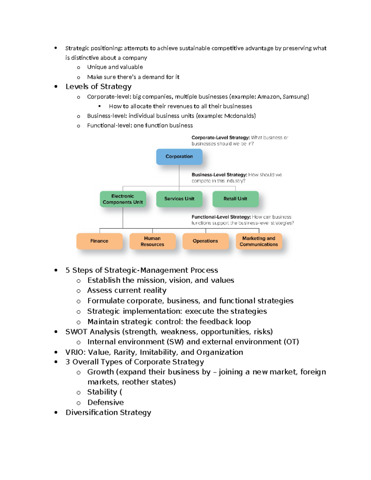 Strategic Positioning Attempts To Achieve Sustainable Competitive Advantage By