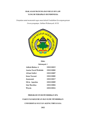 Kisi-Kisi Soal Sumatif Semester 1 Kelas 1 Mapel Matematika - KISI-KISI ...