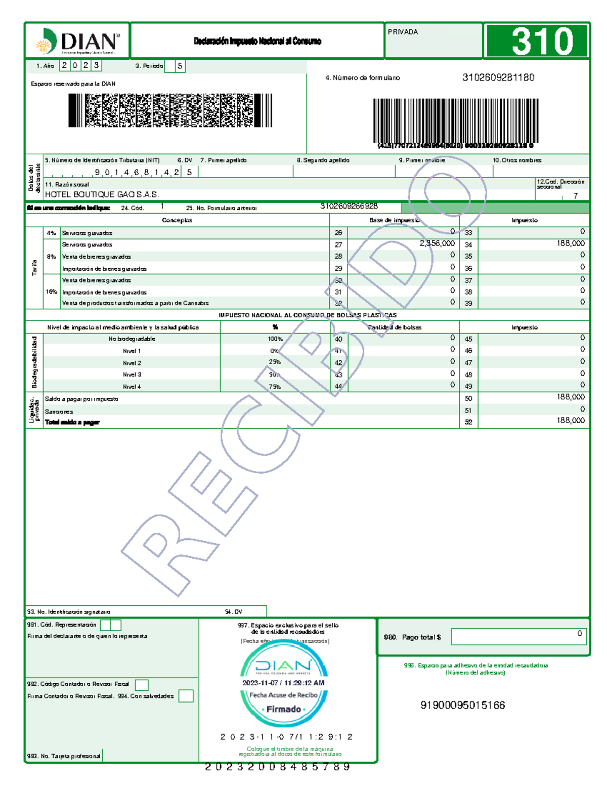 Nit Nmero De Identificacin Tributaria En Colombia