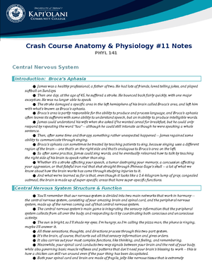 Ch 4 - Lecture Outline - Chapter 4: Lecture Outline PHYL 141 Chapter 4 ...