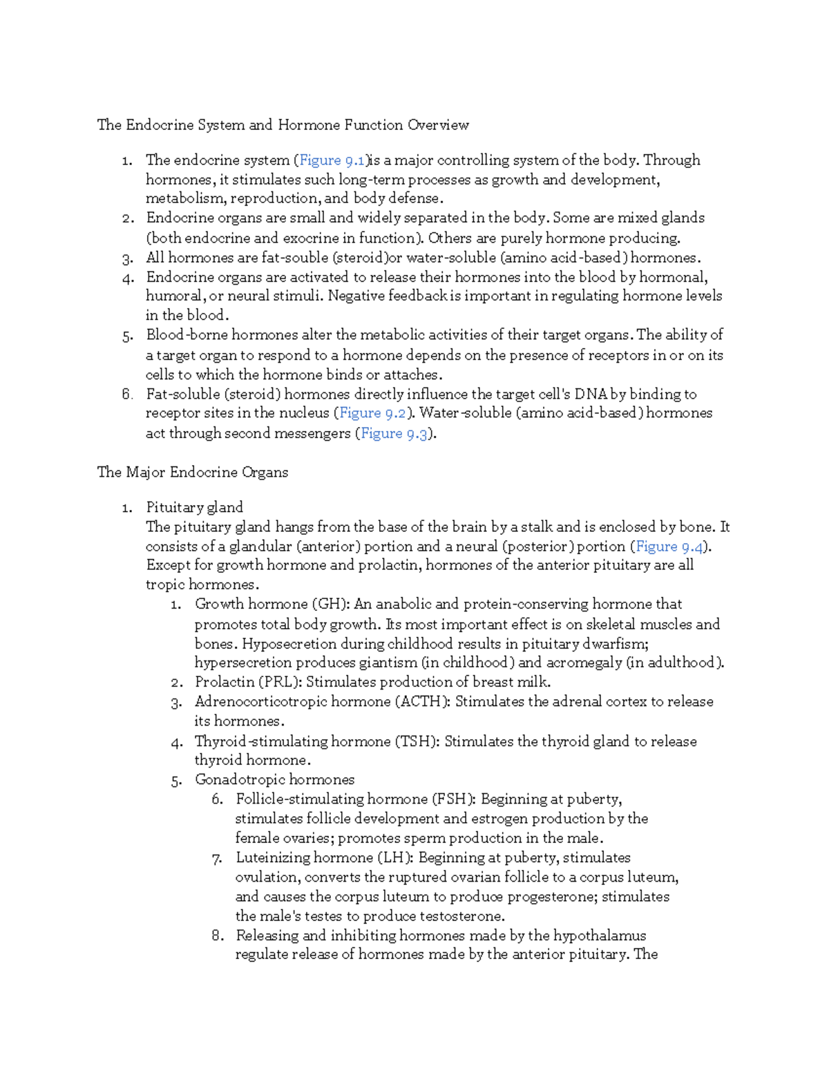 Endocrine system visual data 4