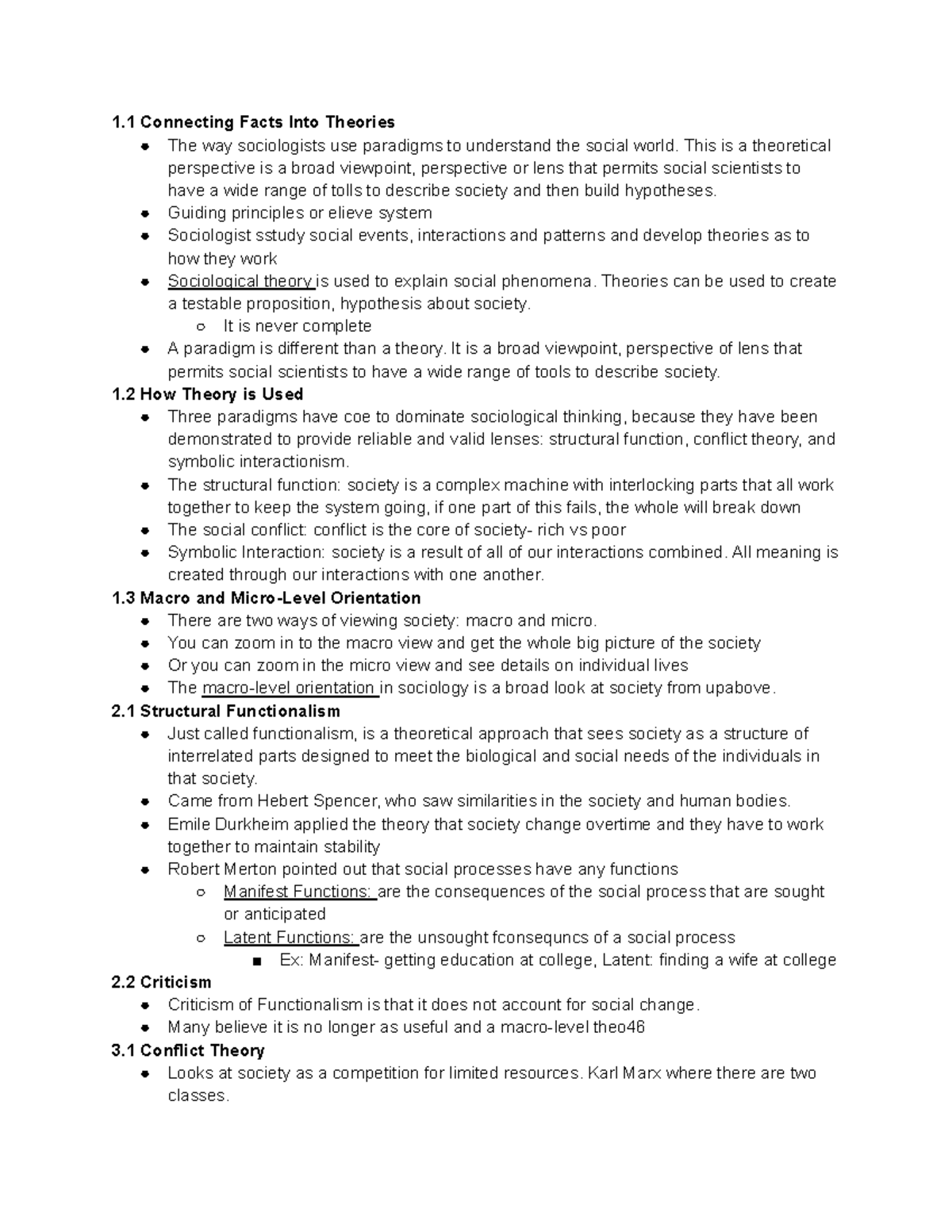 Chemistry Documents - 1 Connecting Facts Into Theories The way ...