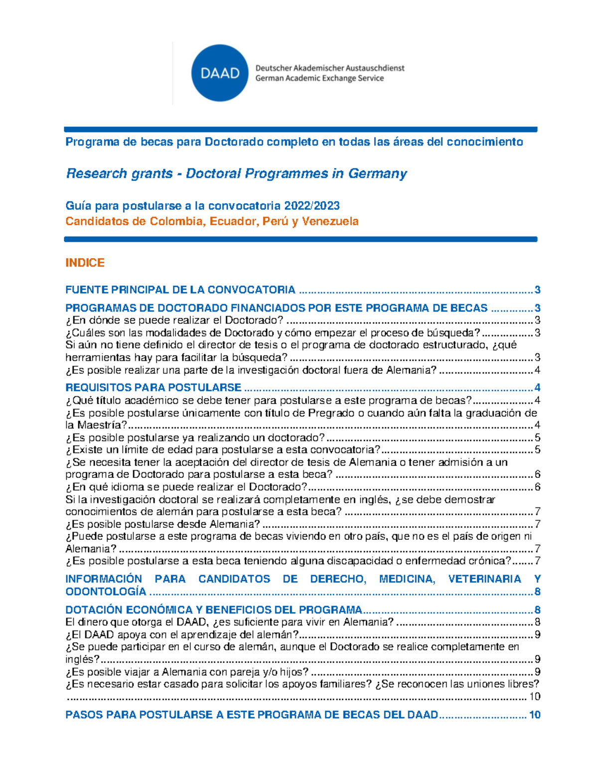 Doctorado- Completo 2022 Guia Convocatoria Final - Programa de becas ...