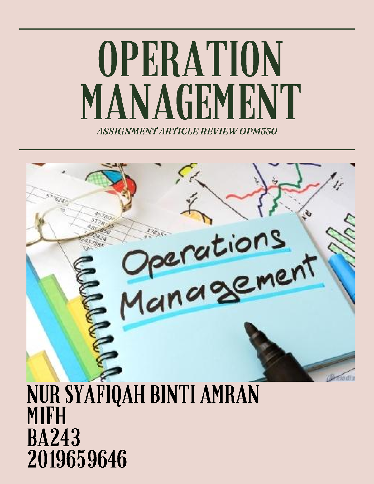 article review on operation management