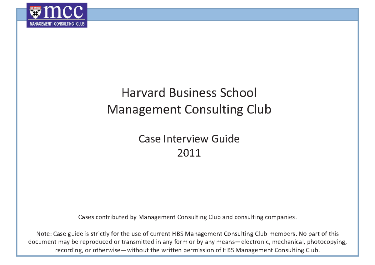 Harvard HBS Casebook-2011 - Harvard Business School Management ...