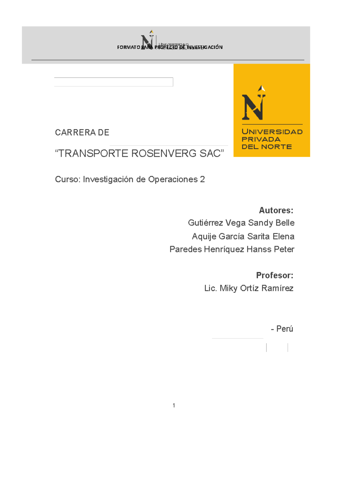 Proyecto-invope-2-expo-1 compress - CARRERA DE “TRANSPORTE ROSENVERG ...