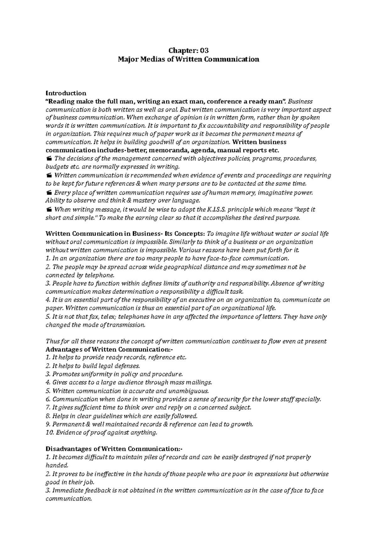 chapter-03-lecture-notes-3-chapter-03-major-medias-of-written