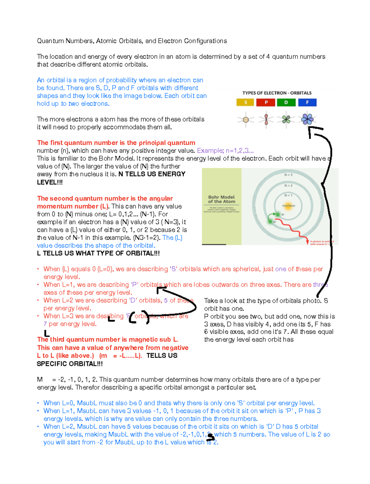 Quantum Theory Chrccccccfhth Tjtjj Hkhk - Quantum Numbers, Atomic ...