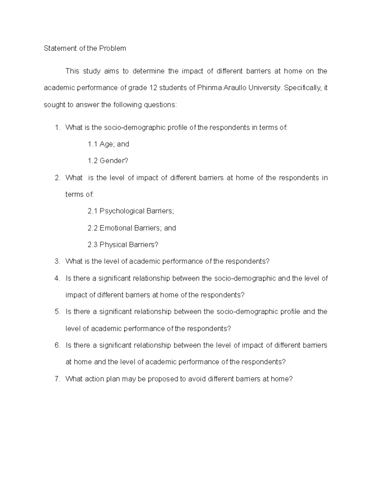 Local media 8377173214535467942 - Statement of the Problem This study ...