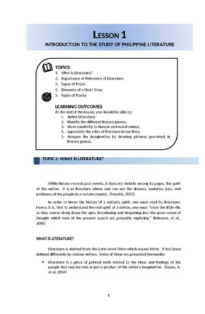 Readings in Philippine History 1 - Learning Module in Readings in ...