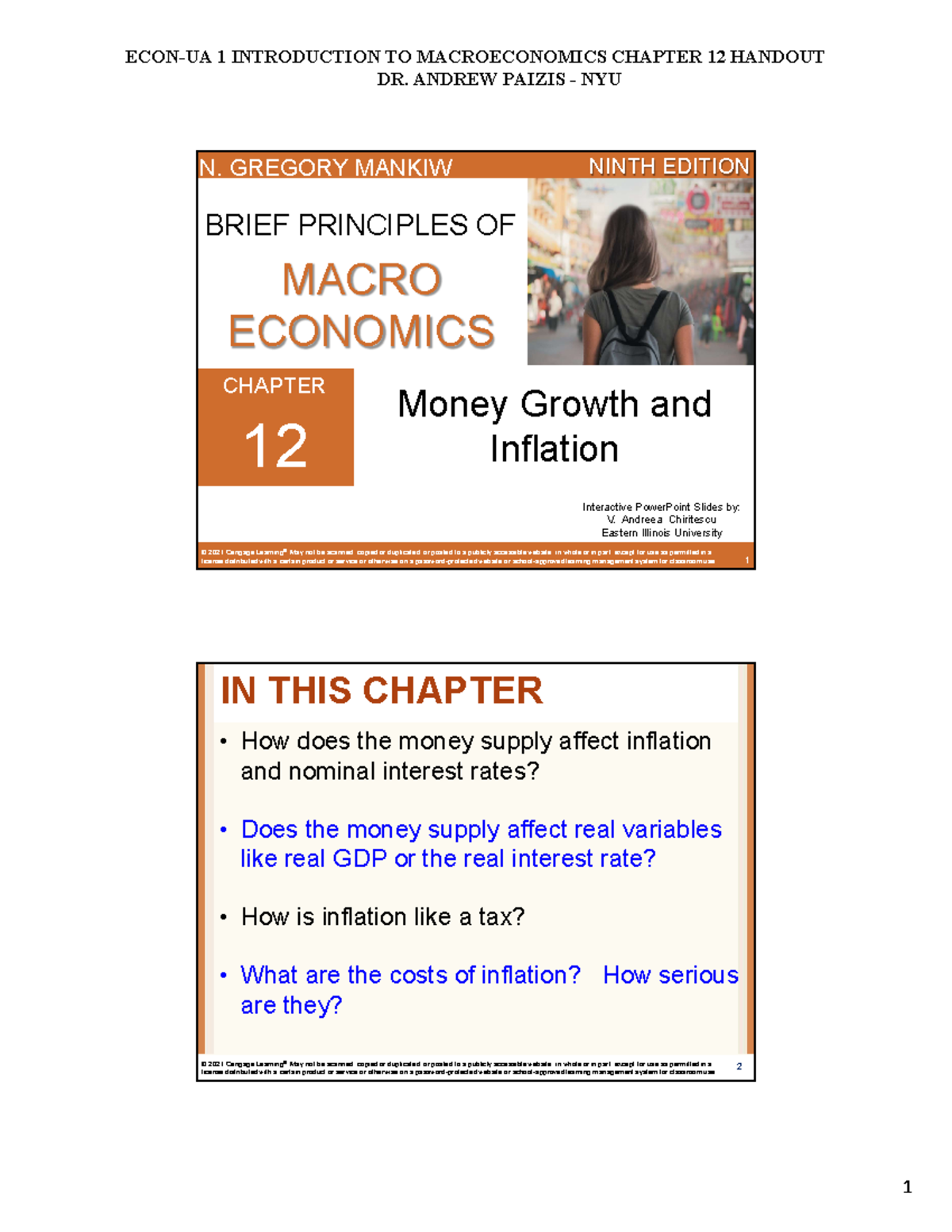 MB CH12 Money Growth AND Inflation-PDF - Interactive PowerPoint Slides ...