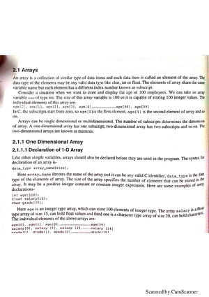 2. Array Basic Problem-1 - Array Basic Questions : 1) Create an Array ...