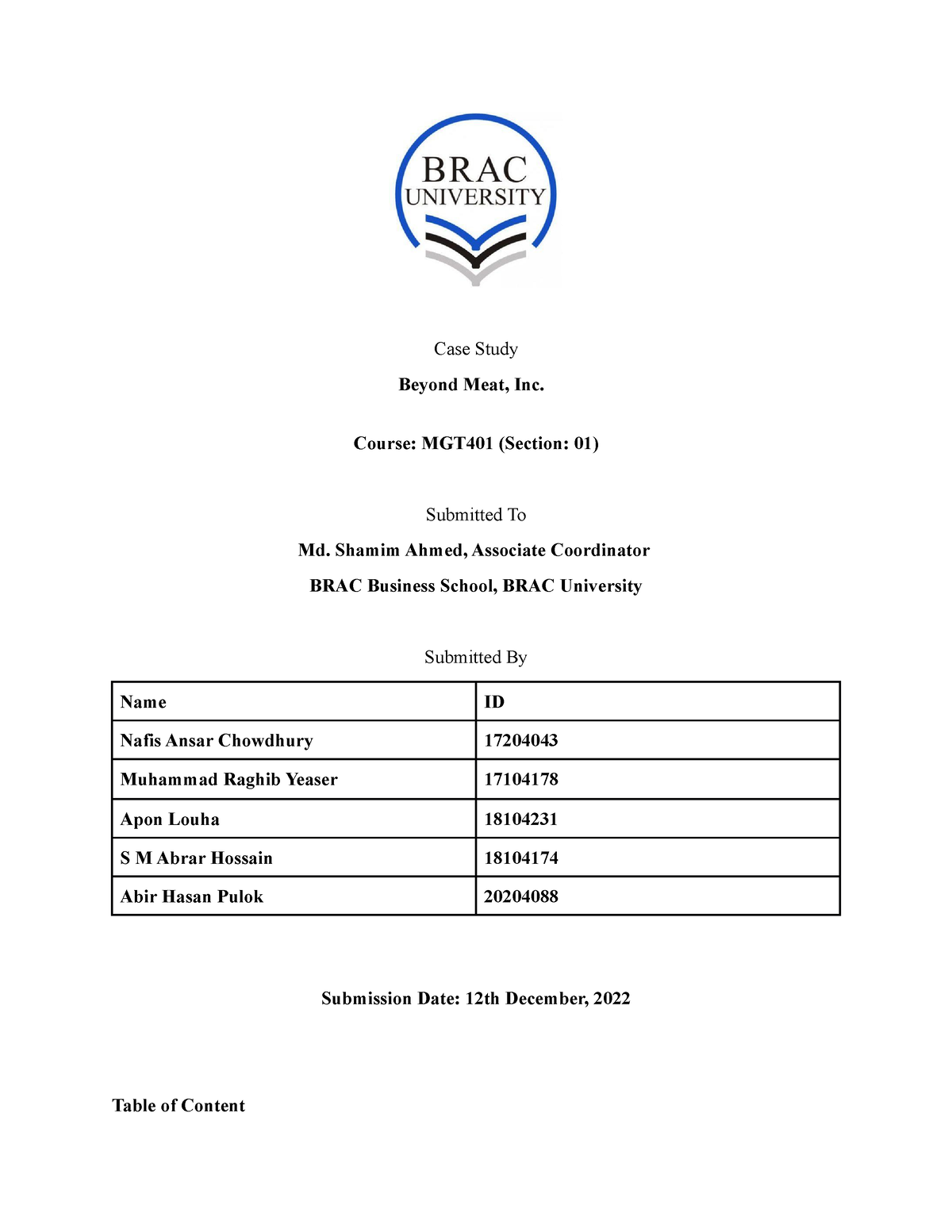 beyond meat case study answers