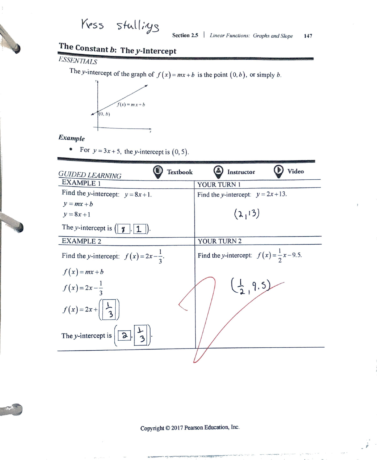 coursework math t