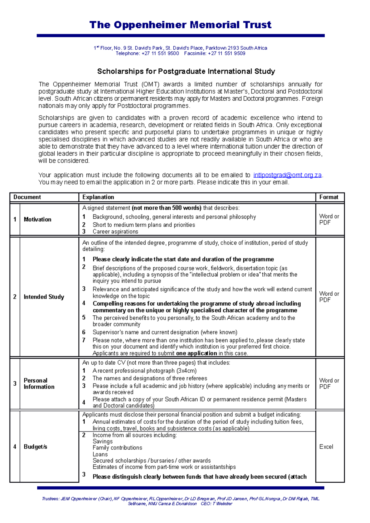 OMT Guidelines International-Scholarships-8-Feb-update - The ...