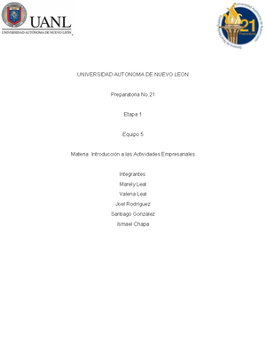 Actividades de requisito etapa 3 - Universidad Autónoma de Nuevo León ...