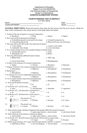 Grade 5 DLL MATH 5 Q4 Week 5 - GRADES 1 To 12 DAILY LESSON LOG School ...