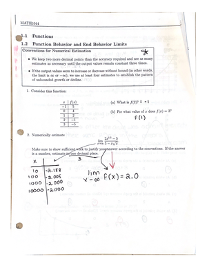 1.8-1.12 types of functions - MATH1044 - Studocu