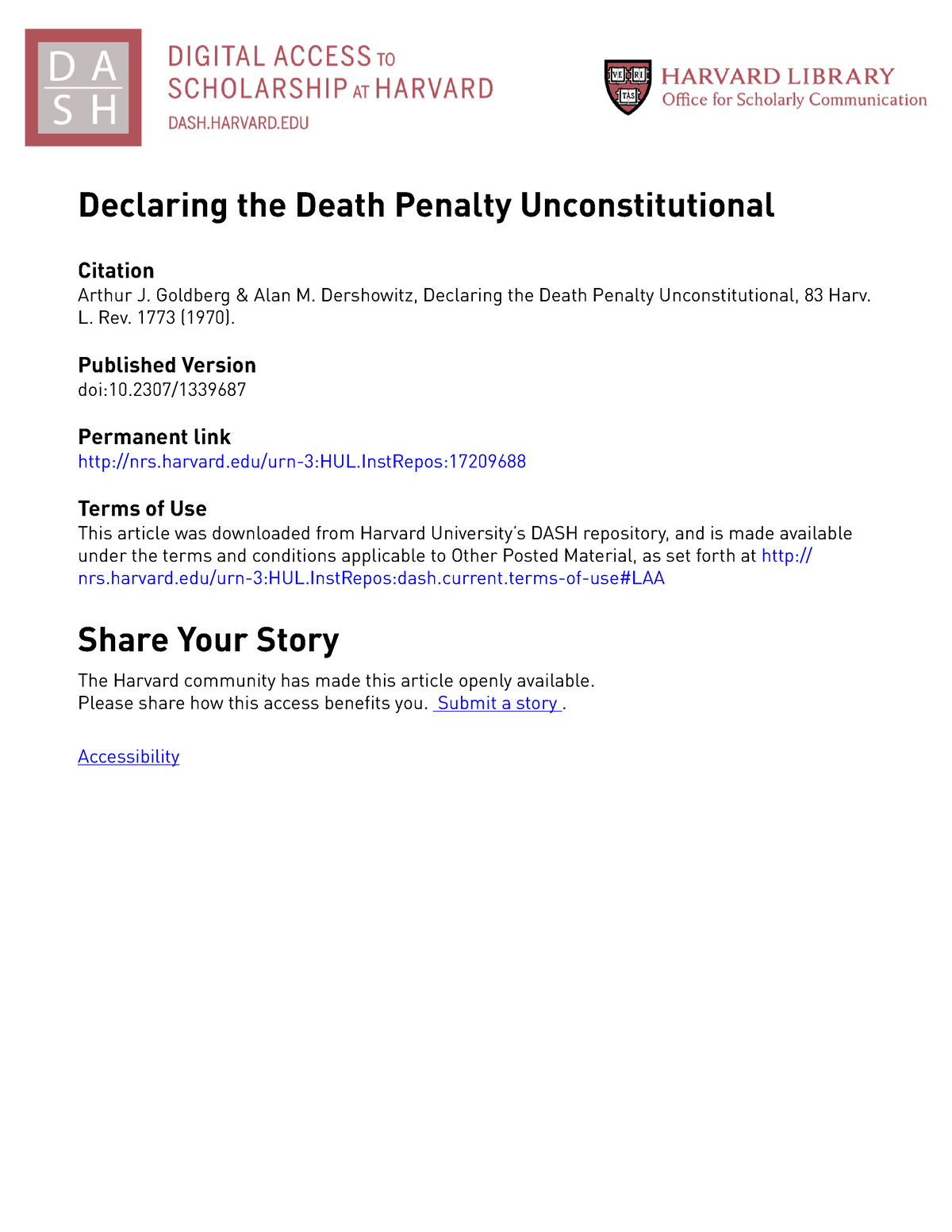 is the death penalty unconstitutional essay