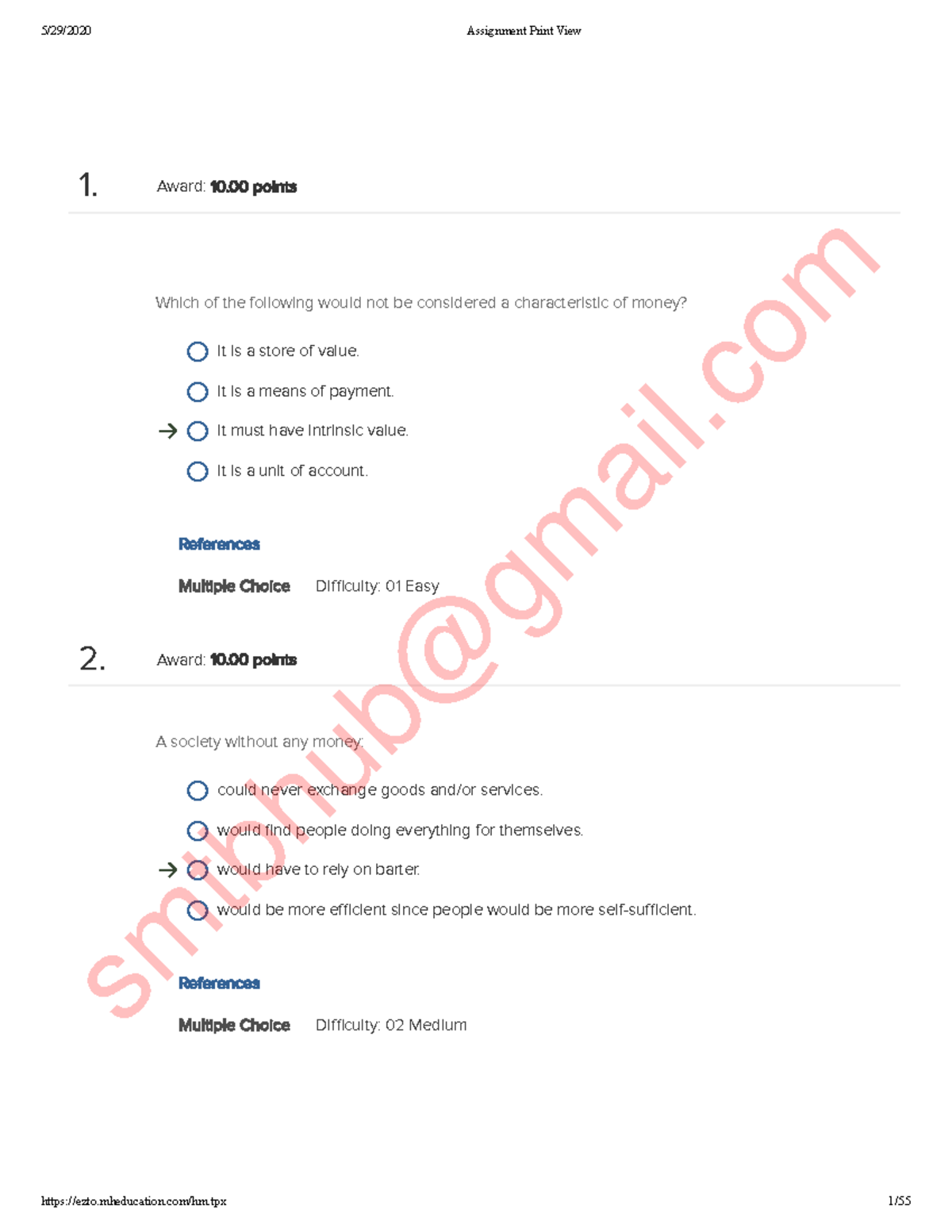Solutions Test Bank For Money, Banking and Financial Markets 6th
