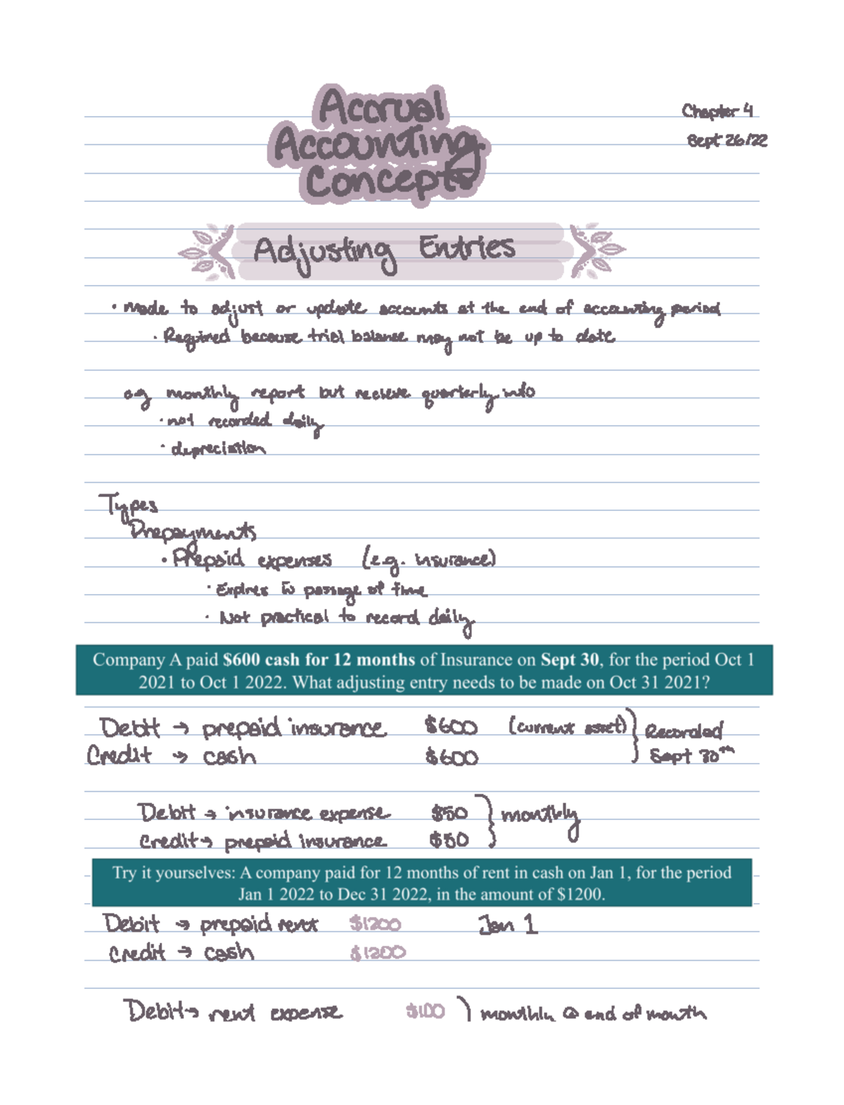 Accrual Accounting Concepts - Accrual chapter 4 Accounting septzone ...