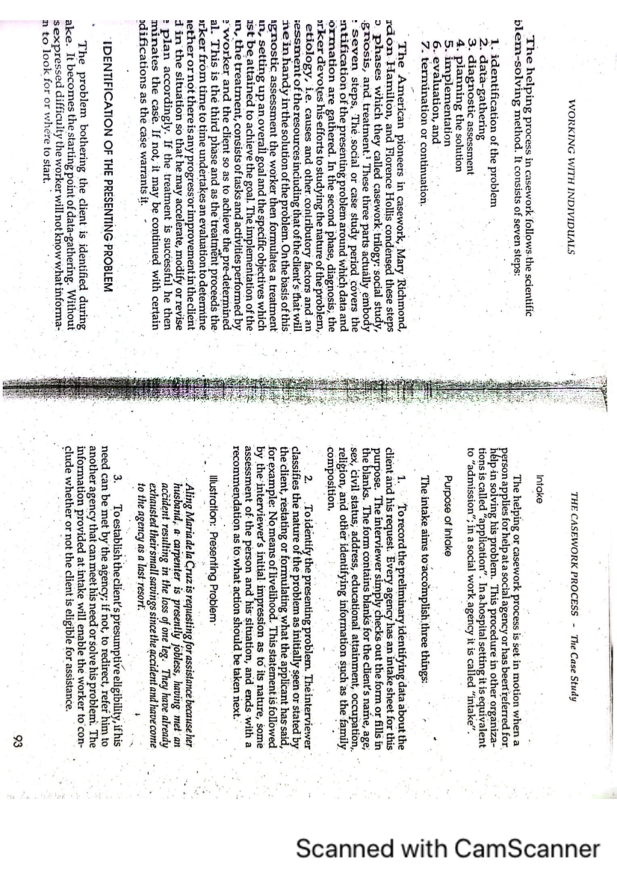 THE- Casework- Process - Social Work - Studocu