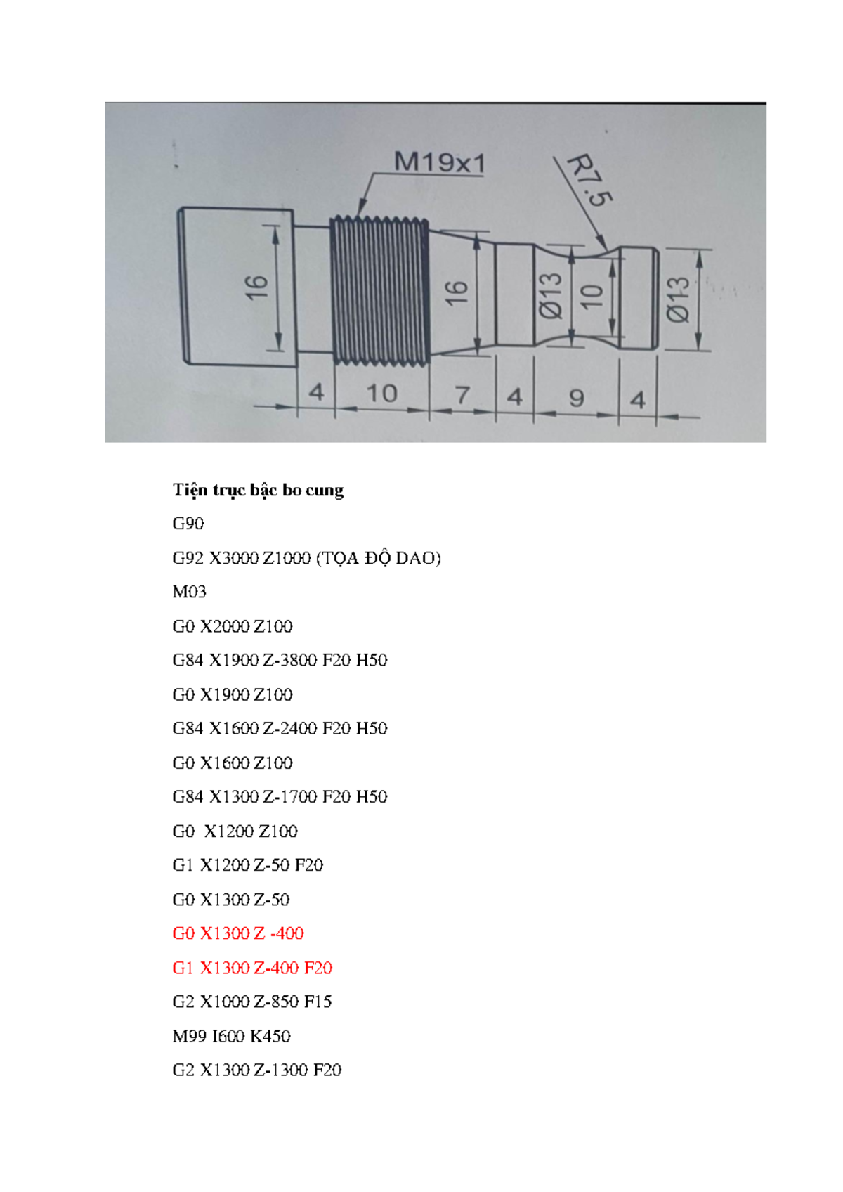 Cnc M99 Code